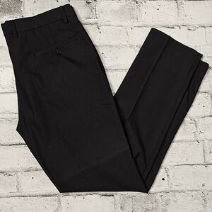 Tahari Men’s Black Dress Pants Classic Tailored Fit Size 32x32